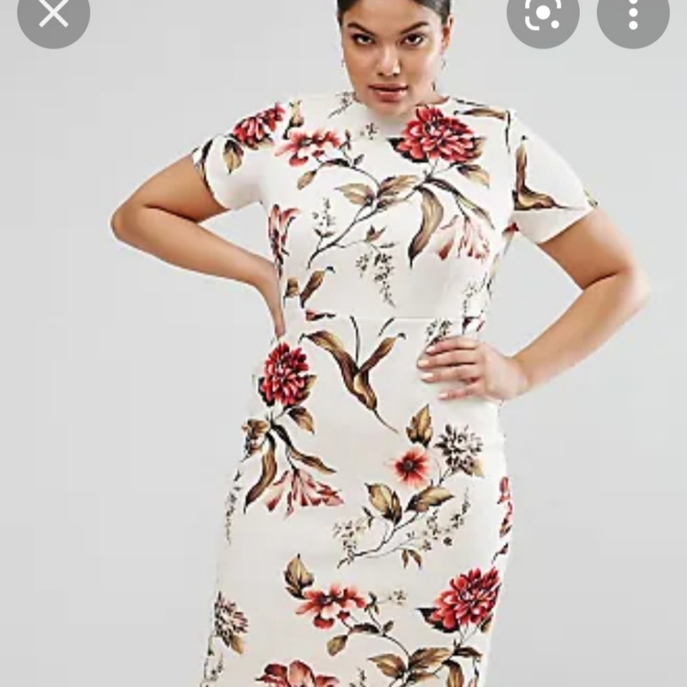 Scuba Midi Dress